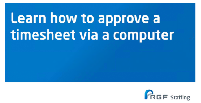 How to approve a timesheet via PC.Note you can only multi approve via a PC